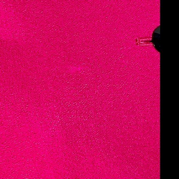 ⭐️HP⭐VTG▪️KASPER▪️Magenta Pink & Black Velvet Bead & Sequin Collar Evening Dress - Picture 7 of 7